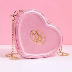 Polly pocket crossover purse Shimmer pink